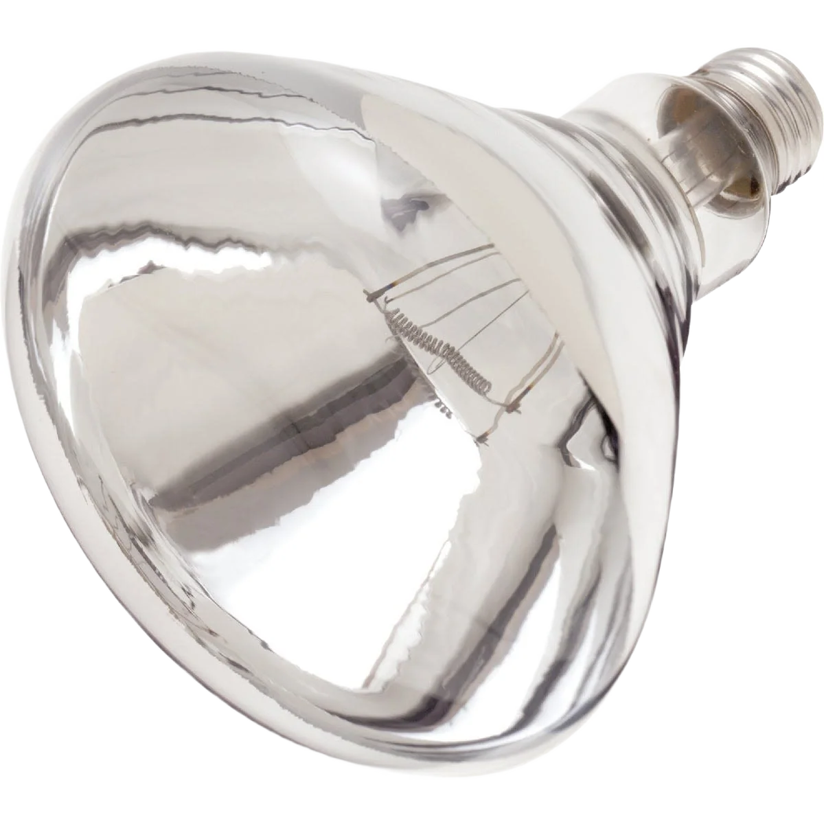 Durable Satco 250 Watt R40 Clear Incandescent Heat Light Bulb Lightweight