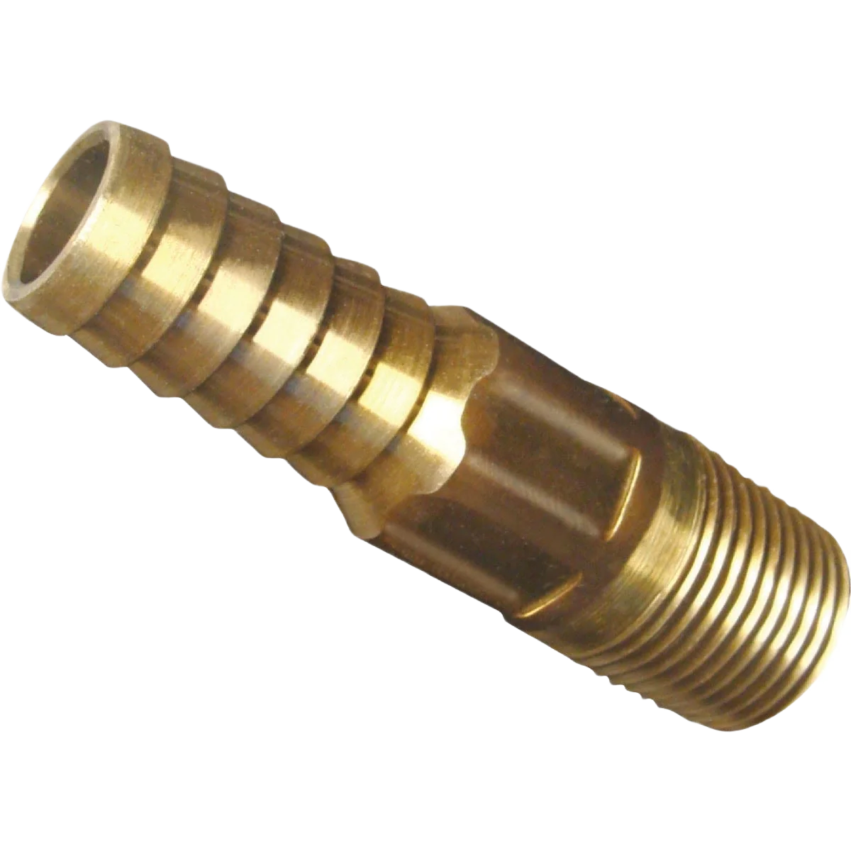 Artisan Simmons 1 2 In. MIP Brass Reducing Hose Barb Adapter Comfortable