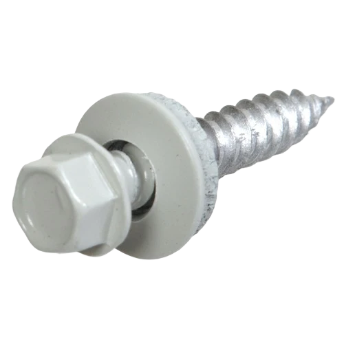Innovative Hillman 10 X 1-1 2 In. White Painted Head Self Piercing Sheeter Screw Efficient