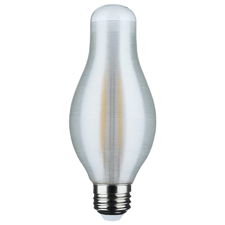 Eco-Friendly Satco 7 Watt H19 LED Medium Natural Light Satin Spun Light Bulb Classic