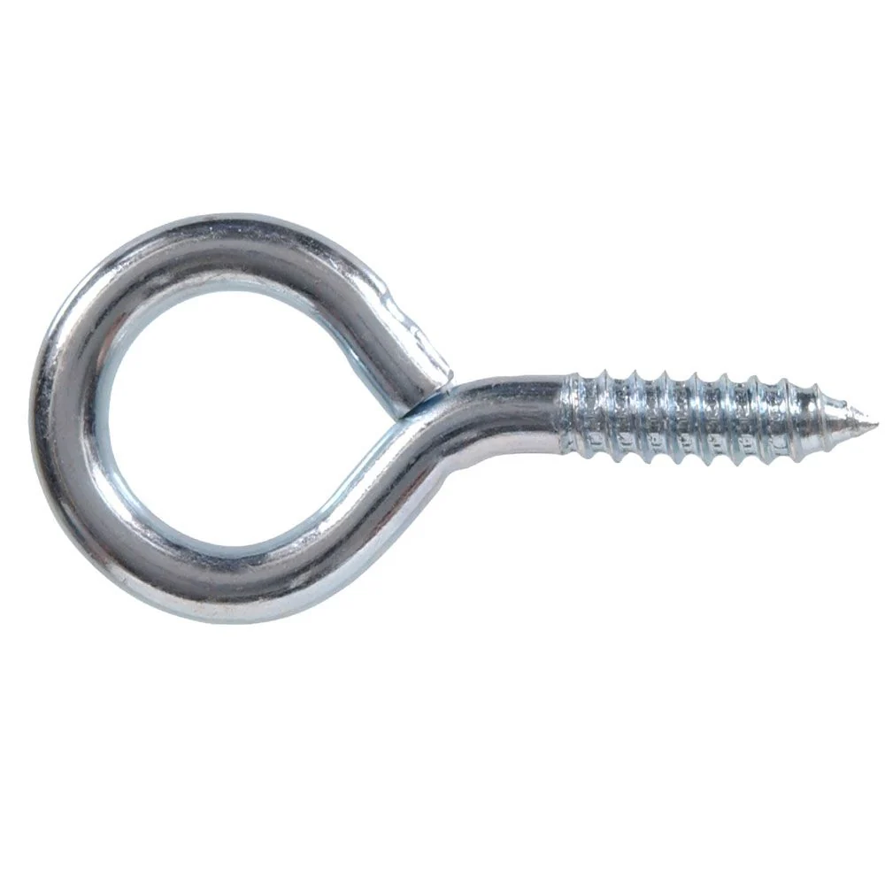 Authentic Hillman .225 x 2-3 16 In. Zinc-Plated Large Eye Screw Eye User-Friendly