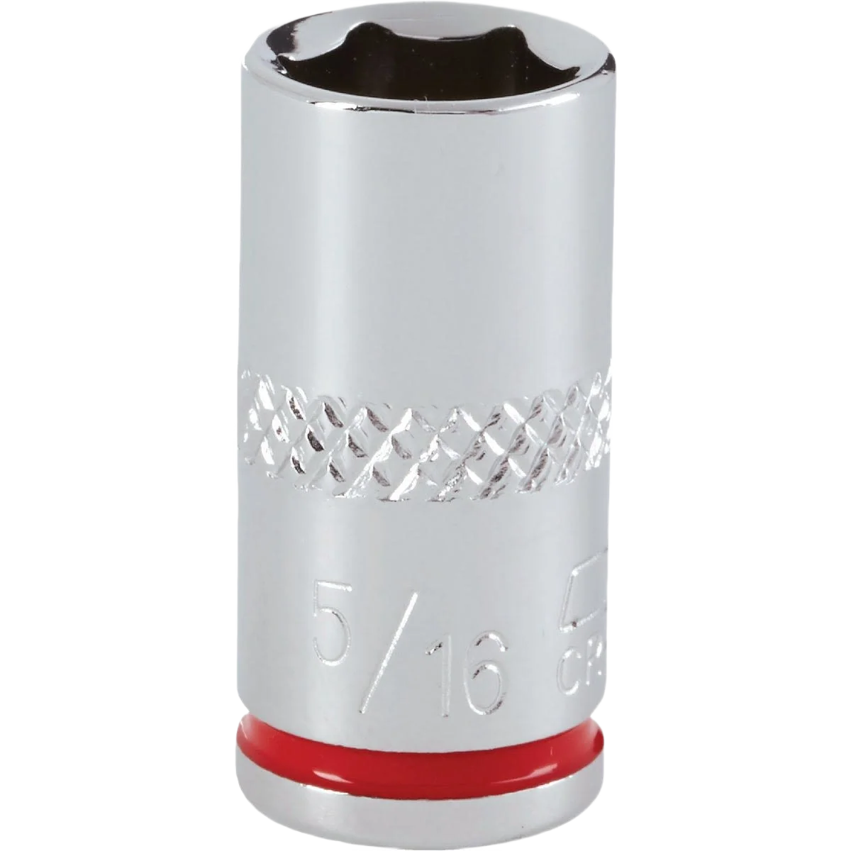 Dependable Channellock 1 4 in. Drive 5 16 in. 6-Pt Shallow Socket Minimalist