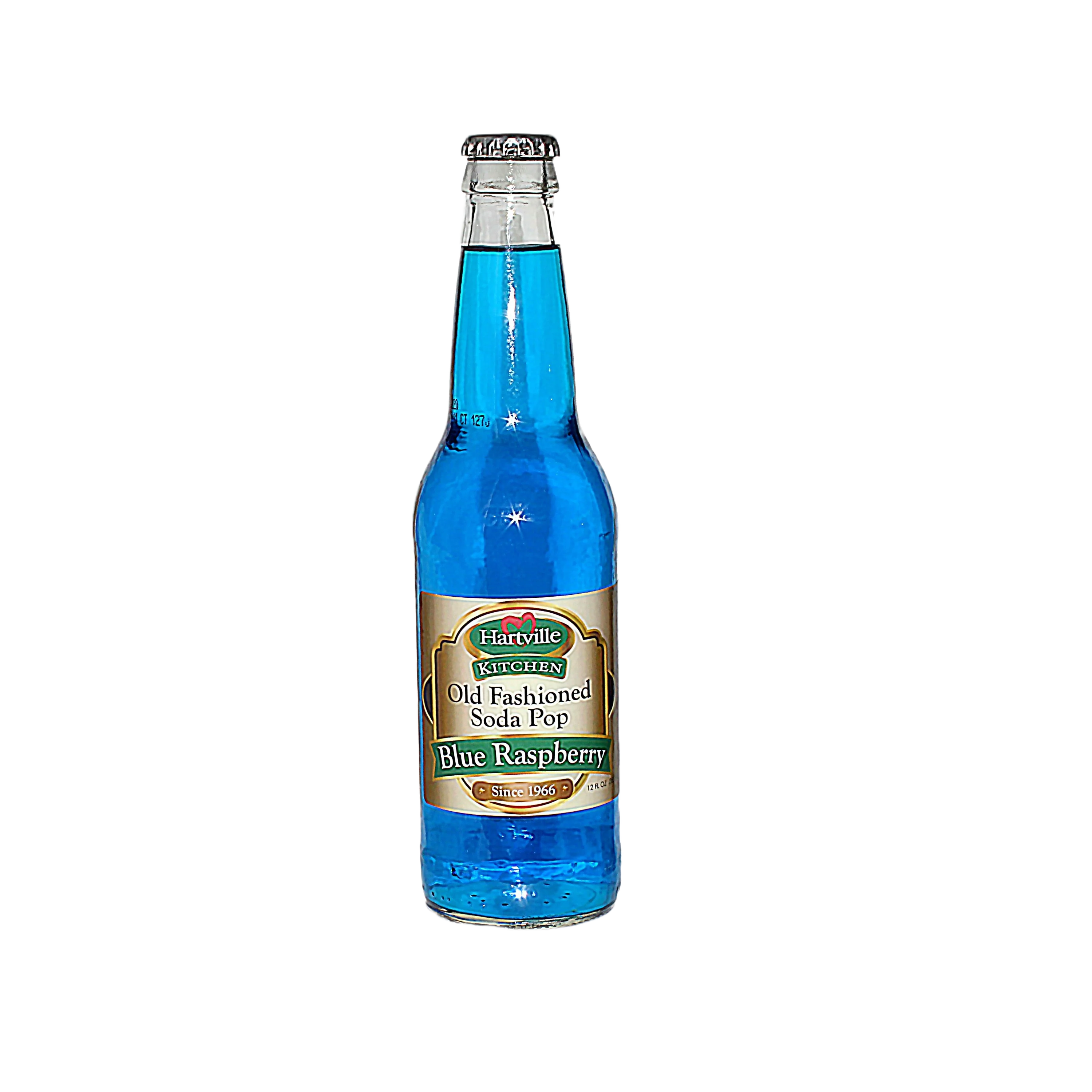 High-Performance Hartville Kitchen Old Fashioned Blue Raspberry Soda 12 oz. Luxury