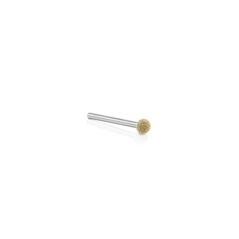 Smart Kutzall 1 4 x 1 4 In. Sphere 1 8-In. Shaft Burr Fine Natural