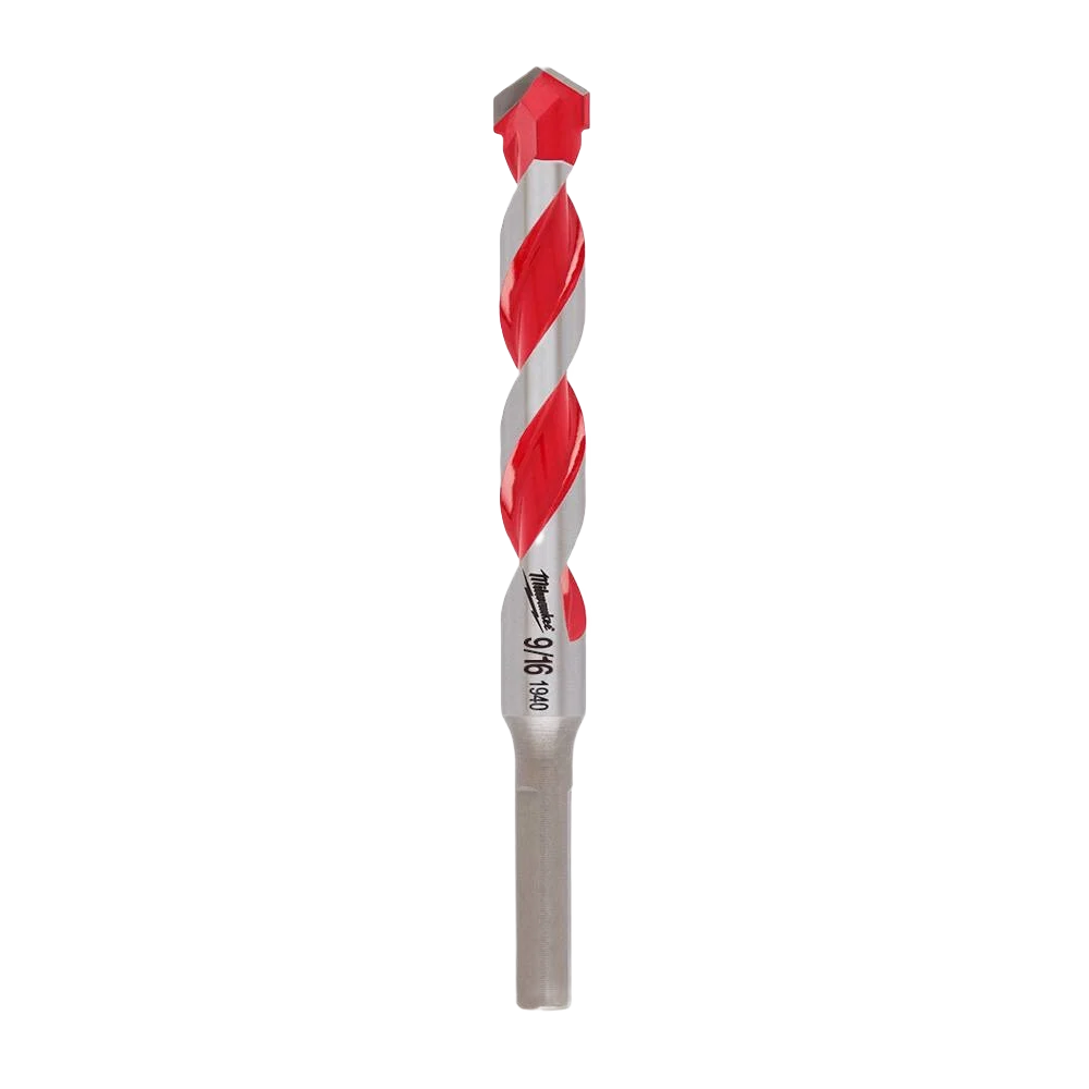 Original Design Milwaukee SHOCKWAVE™ 9 16 x 6 Carbide-Tipped Hammer Drill Bit Versatile