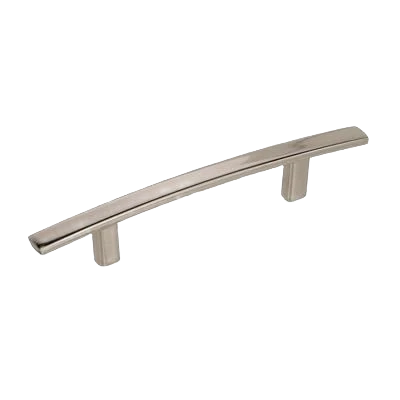 Crafted Amerock Cyprus 3-3 4 Center-to-Center Polished Nickel Cabinet Pull Fine Crafted
