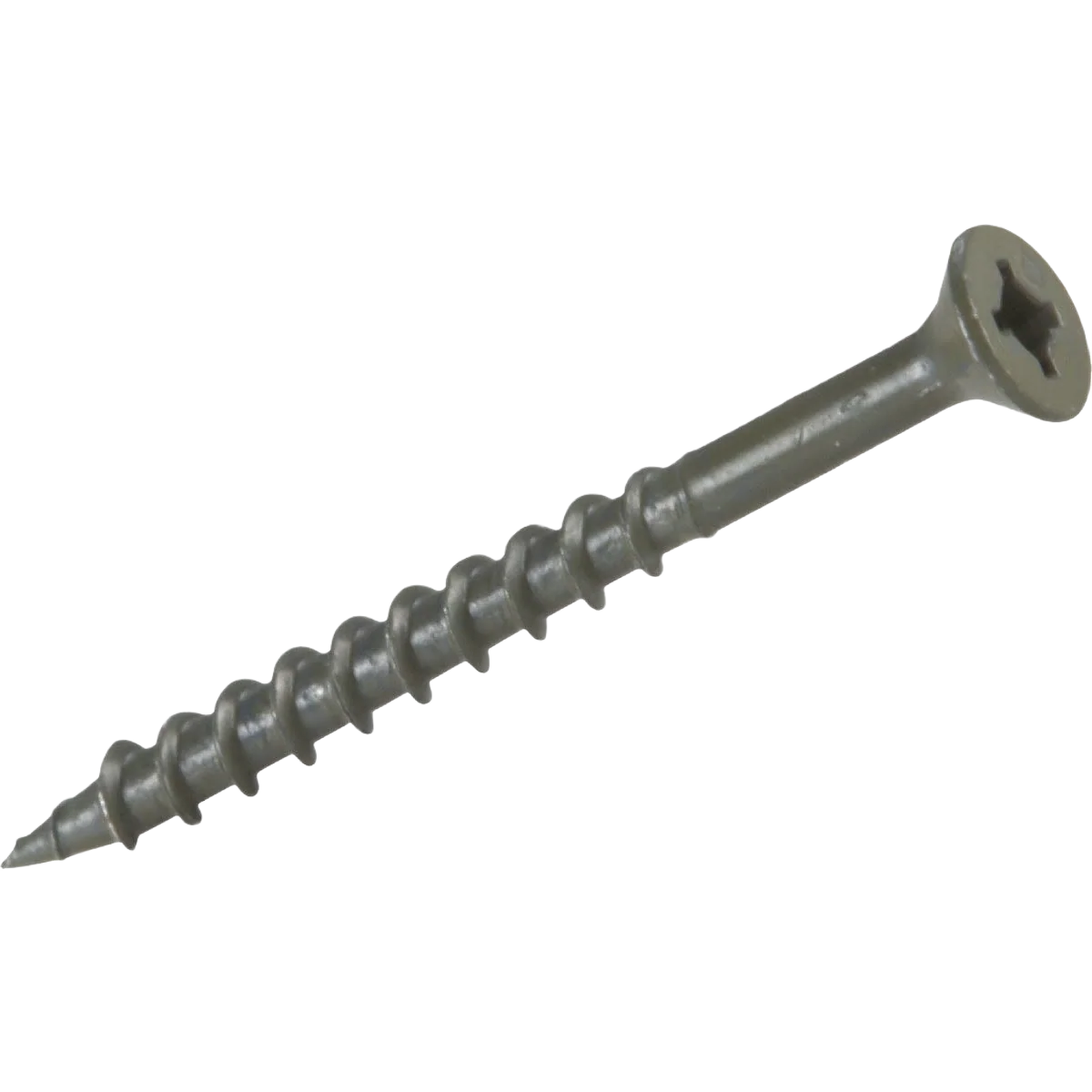Fast Grip-Rite 8 x 2 In. Premium-Coated Combo Wood Exterior Screw 25 Lb. Pail Powerful
