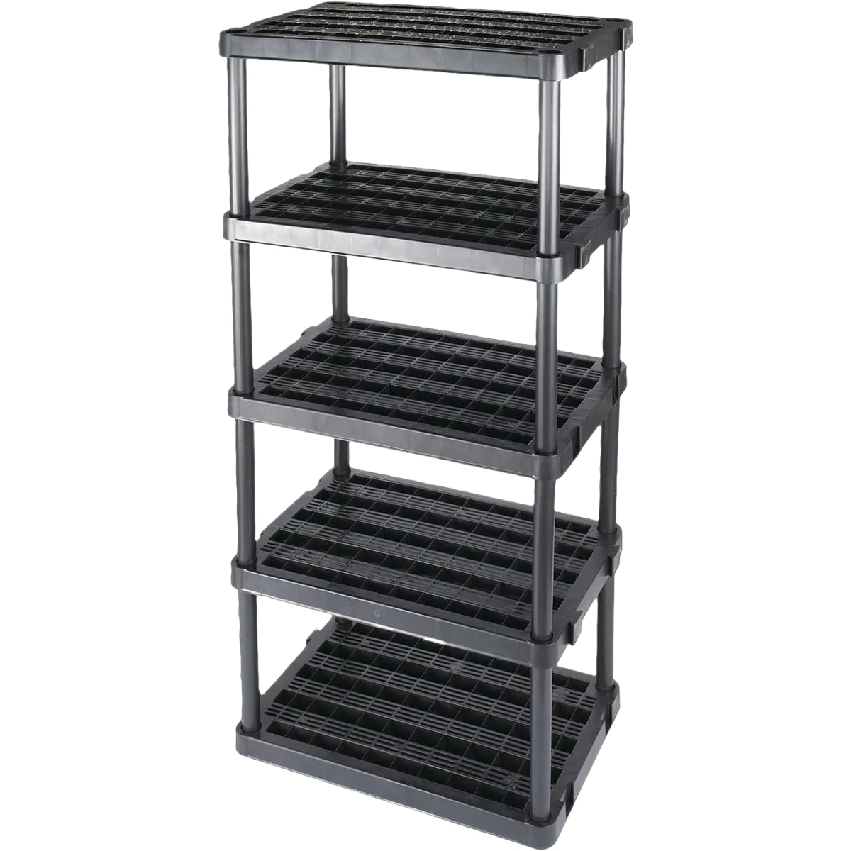 Sophisticated Contico 5-Tier Ventilated Plastic Shelving Top-Quality