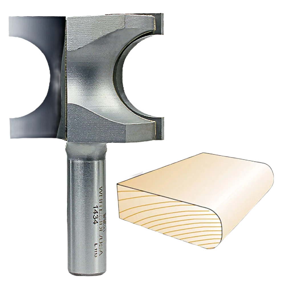 Convenient Whiteside Bull Nose Bit 1 2 in. SH x 1 2 in. R x 1 in. CD Selected