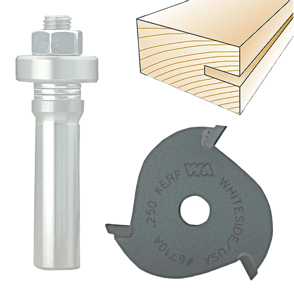 World-Class Whiteside 3-Wing Slotting Cutter 9 32 in. Secure