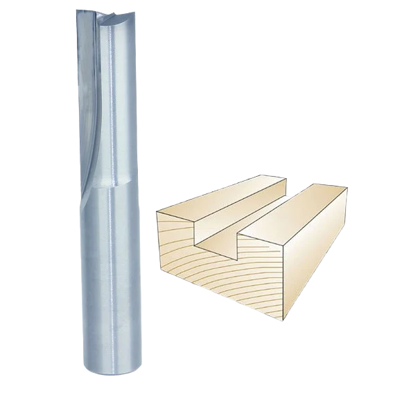 Exceptional Whiteside Solid Carbide Straight Bit 1 2 in. SH x 1 2 in. CD x 1-1 4 in. CL Fast