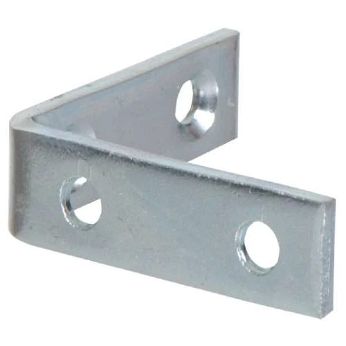 Original Hardware Essentials 3 In. x 3 4 in. Zinc-Plated Corner Brace 4-Pack Organic