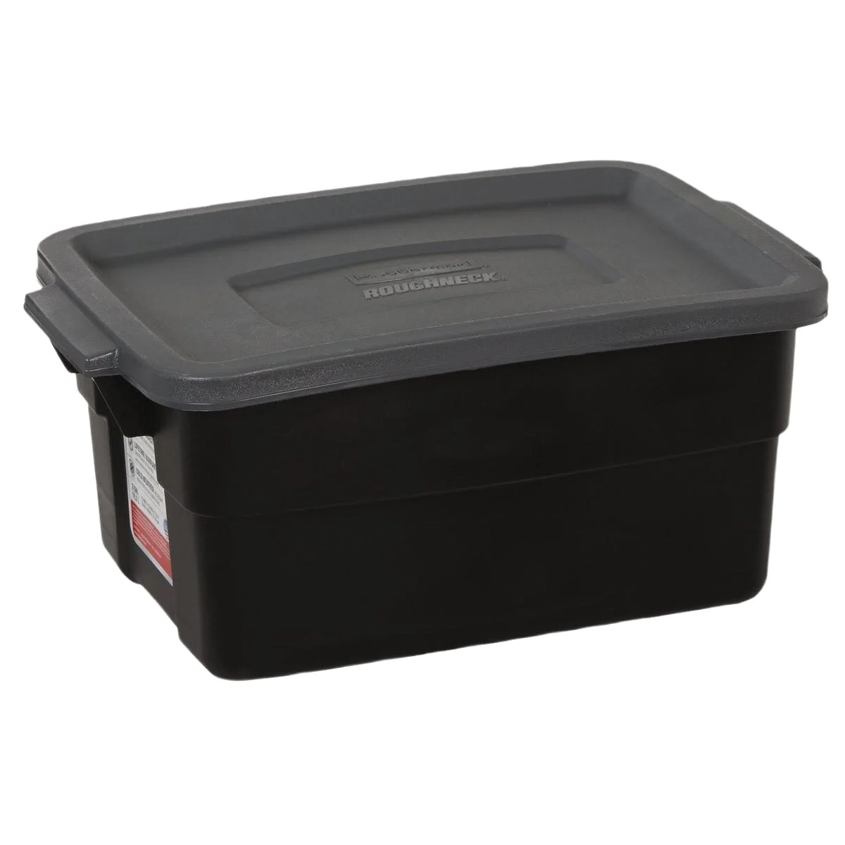 Modern Rubbermaid Roughneck Black Storage Tote 3 Gallon Specialty