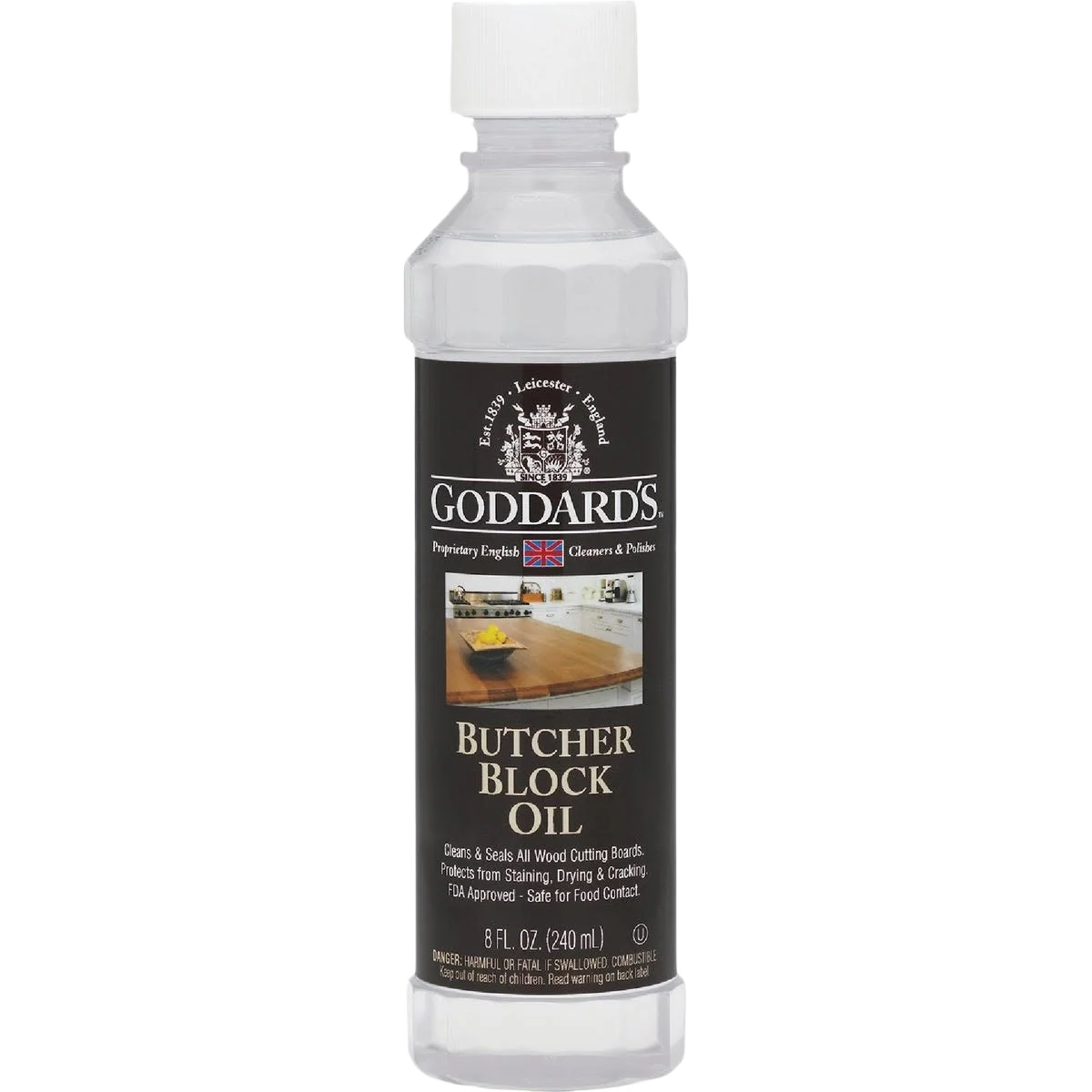Authentic Goddard’s Butcher Block Conditioner Oil 8 oz. Powerful