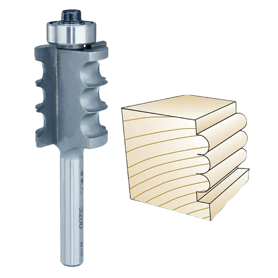 Elegant Whiteside Multi-Beading Bit 1 4 in. SH x 1 8 in. R Comfortable