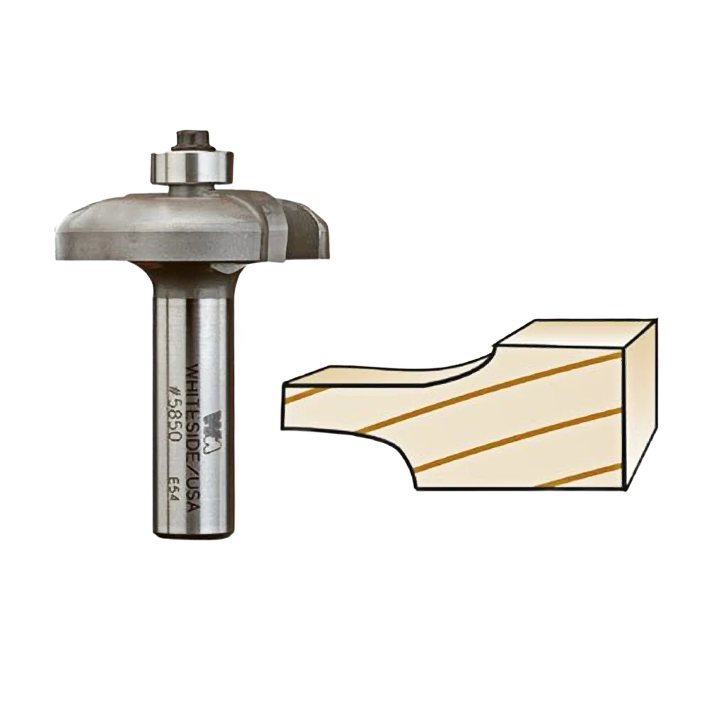 Contemporary Whiteside Raised Panel Back Cutter Bit 1 2 in. SH Detailed
