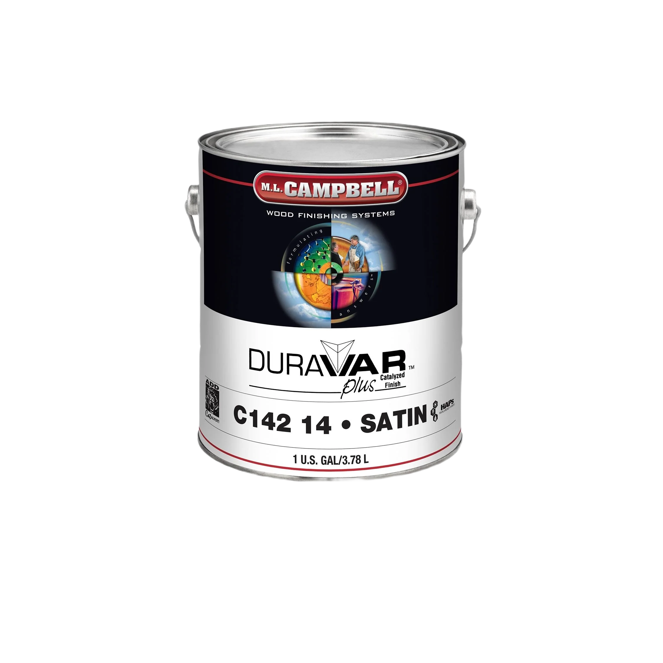Optimized M.L. Campbell Duravar Plus Clear Satin Furniture Coating Gallon Official