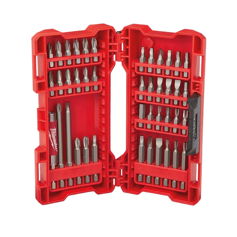Convenient Milwaukee 42-PC Driver Bit Set Fine