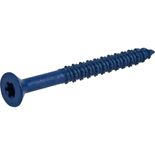 Original Design Power Pro 1 4 x 2-3 4 Flat-Head Concrete Screw Anchors 225-Pack World-Class