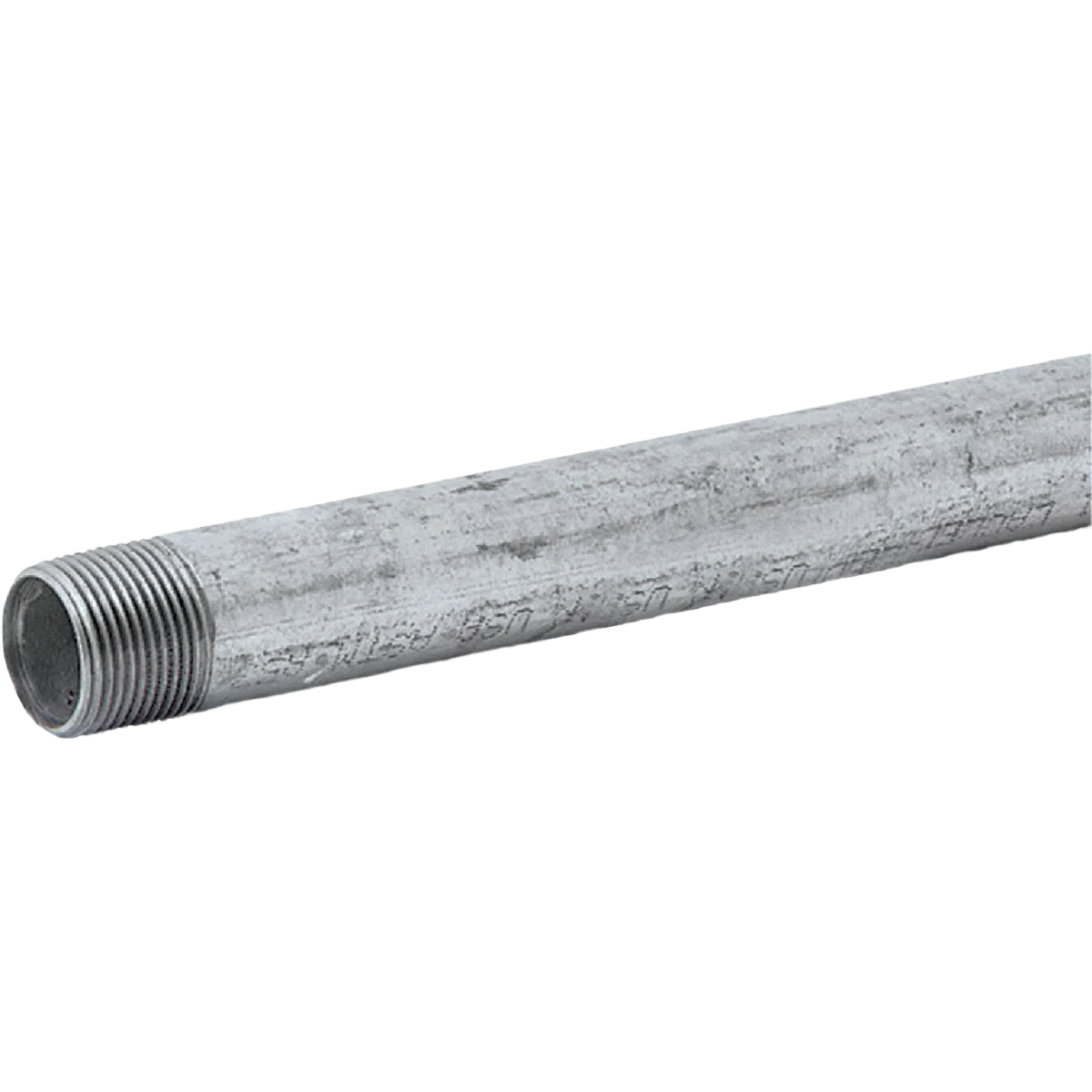 Enhanced Southland 1-1 2 x 10′ Carbon Steel Galvanized Pipe Traditional