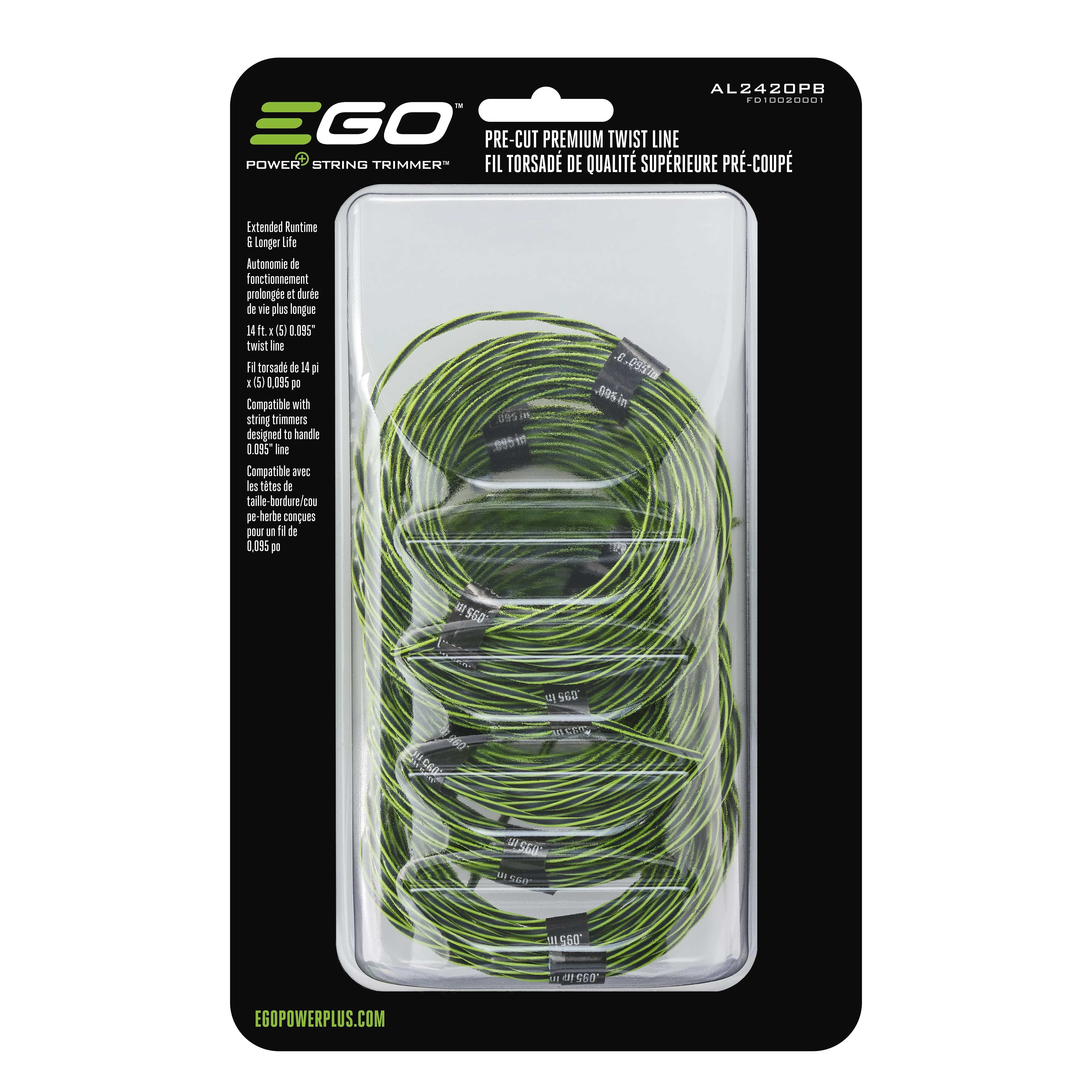Professional EGO Pre-Cut Premium Twist Line