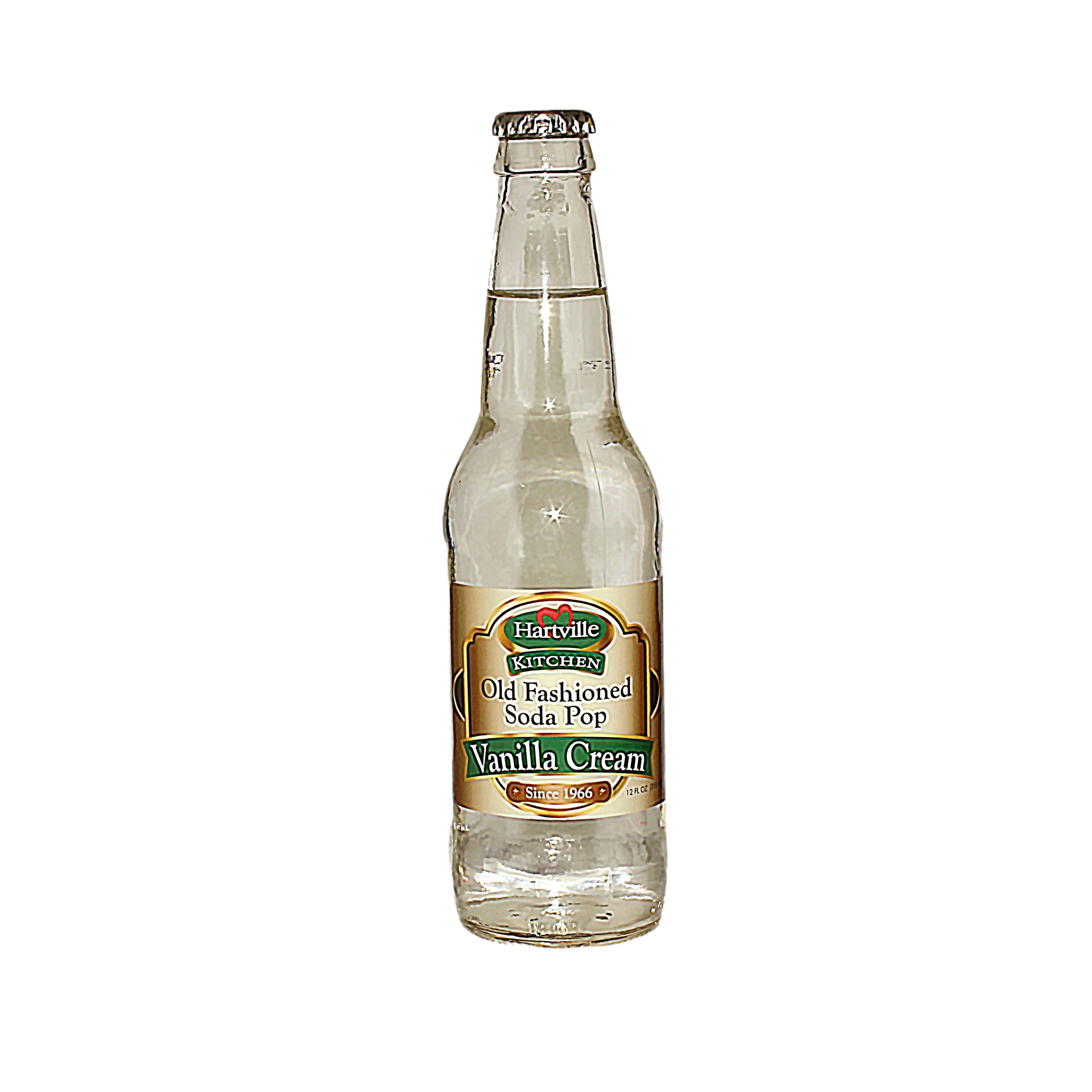 Natural Hartville Kitchen Old Fashioned Vanilla Cream Soda 12 oz. High-End