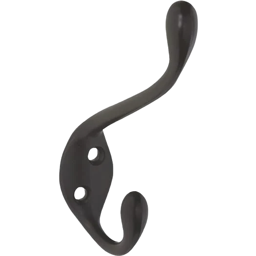 Effective National Hardware Heavy-Duty Oil Rub Bronze Garment Hook Specialty