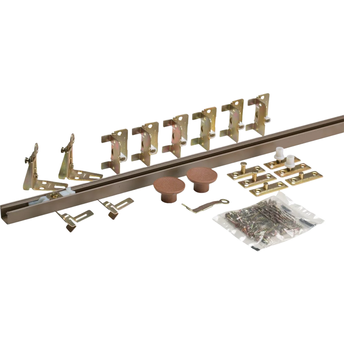 Elegant Johnson Hardware 48 In. 4-Door Folding Door Hardware Superior