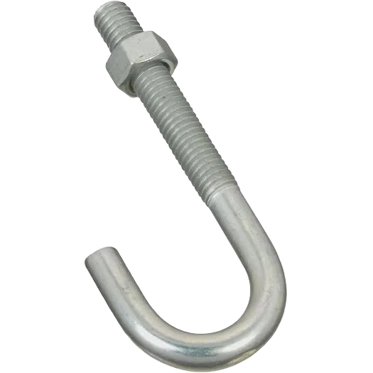 Professional National Hardware 3 8 x 3-3 4 Zinc J Bolt Versatile
