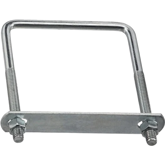 Versatile National Hardware 3 8 x 4 x 5 Zinc Square U Bolt Fast