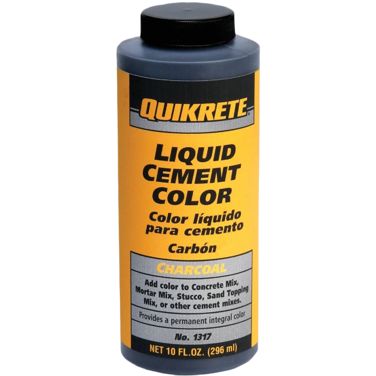 Contemporary Quikrete Charcoal Liquid Cement Color 10 oz. Lightweight