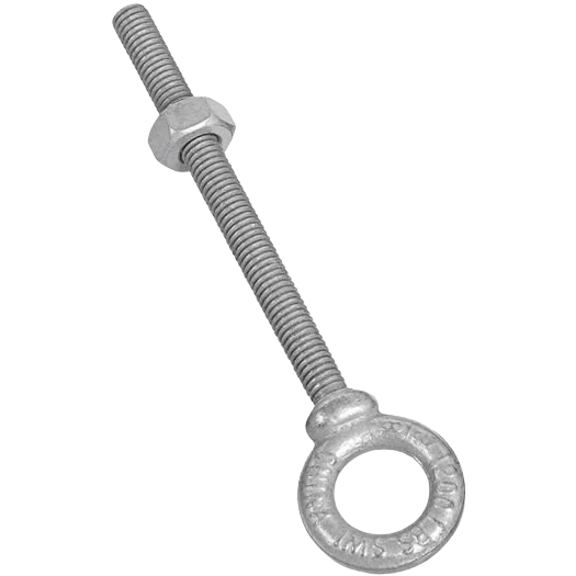 Powerful National Hardware 3 8 x 4-1 2 Galvanized Eye Bolt Smooth