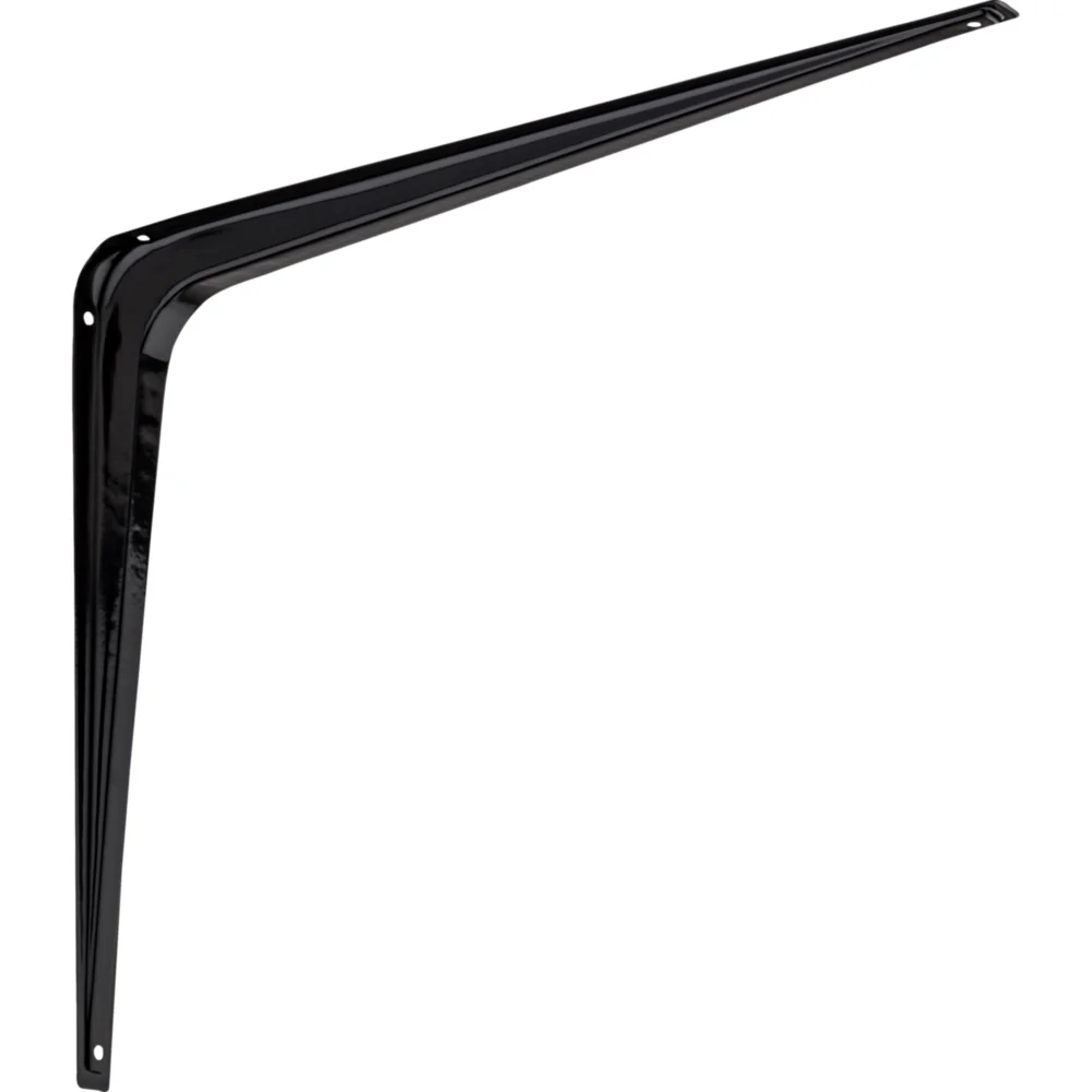Advanced National Hardware 12 x 14 Black Shelf Bracket Fast