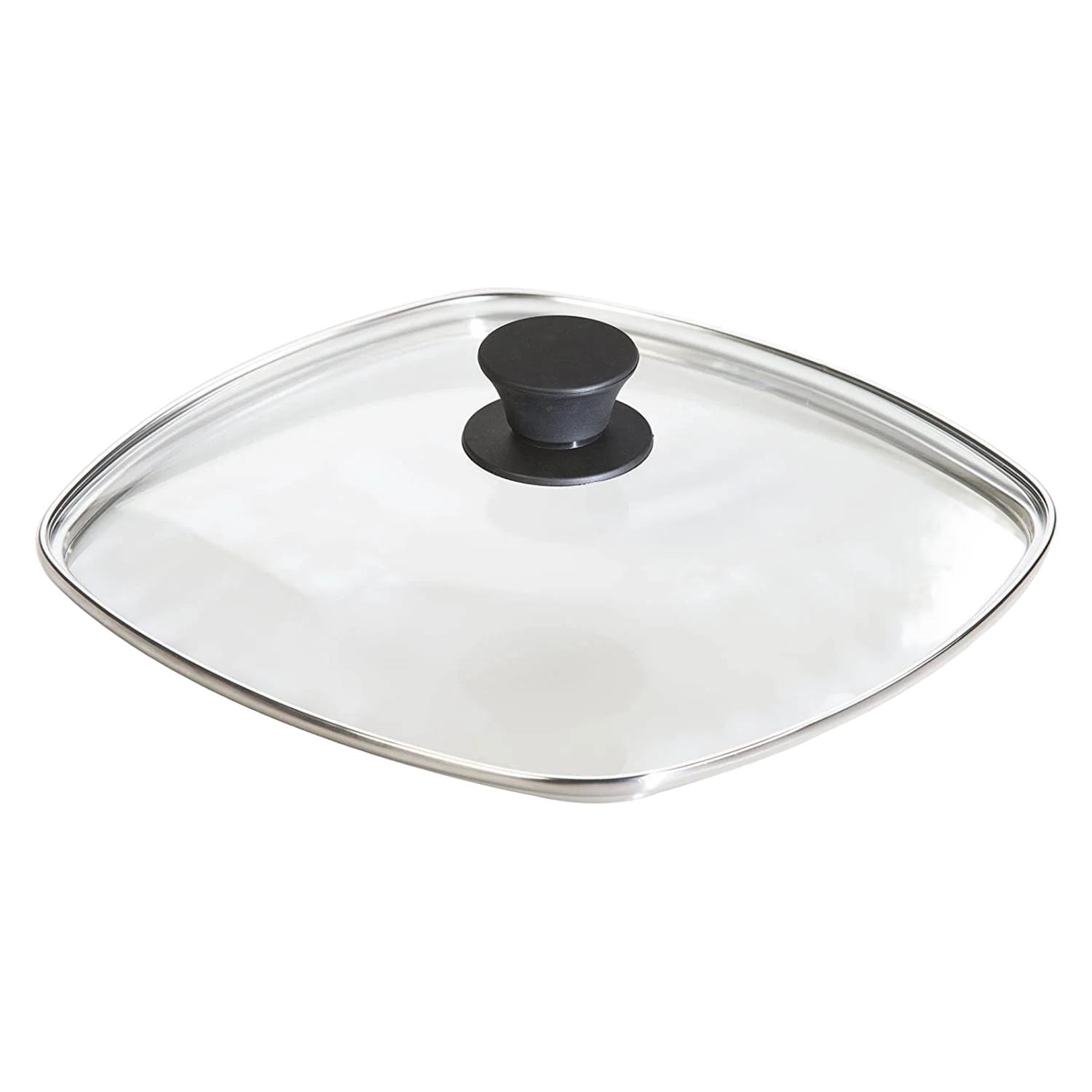 Expertly Made Lodge Square Glass Lid – 10.5 in Efficient