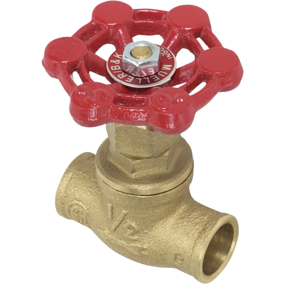 Green ProLine 3 4 In. SW Cast-Brass Compression Sweat Stop Advanced