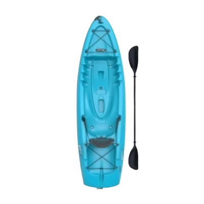 Genuine Lifetime Hydros Blue 85 Sit-On-Top Kayak Paddle Included Clean