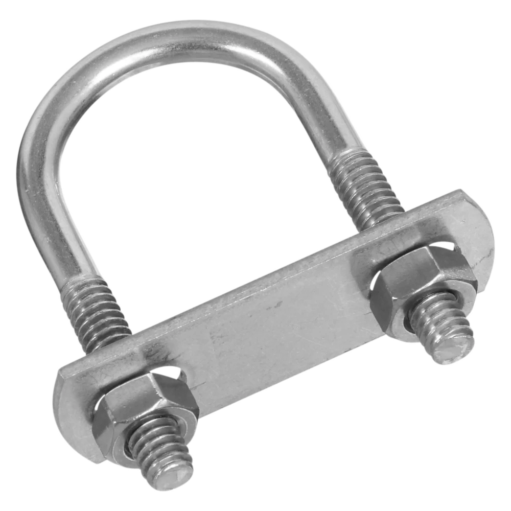 Modern National Hardware 1 4 x 1-1 8 x 2-1 4 Stainless Steel Round U Bolt Crafted