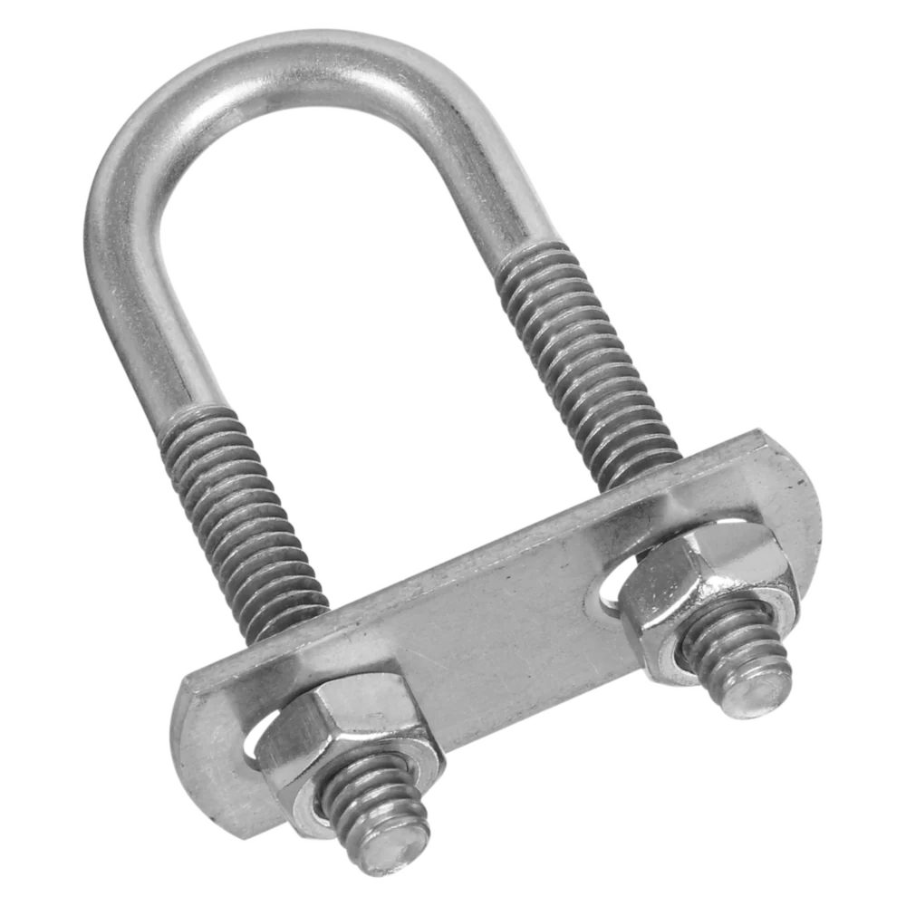 High-Grade National Hardware 1 4 x 3 4 x 2-1 2 Stainless Steel Round U Bolt Recyclable