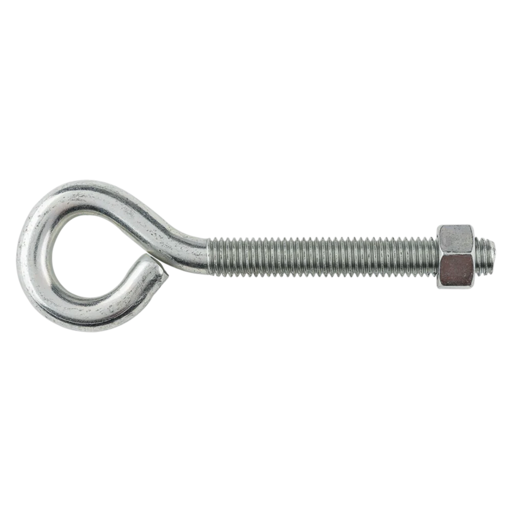 Lightweight National Hardware 1 2 x 6 Zinc Eye Bolt with Hex Nut Carefully Designed