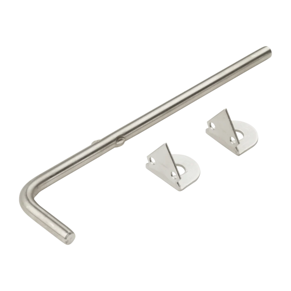 Expertly Made National Hardware Stainless Steel Cane Bolt Clean