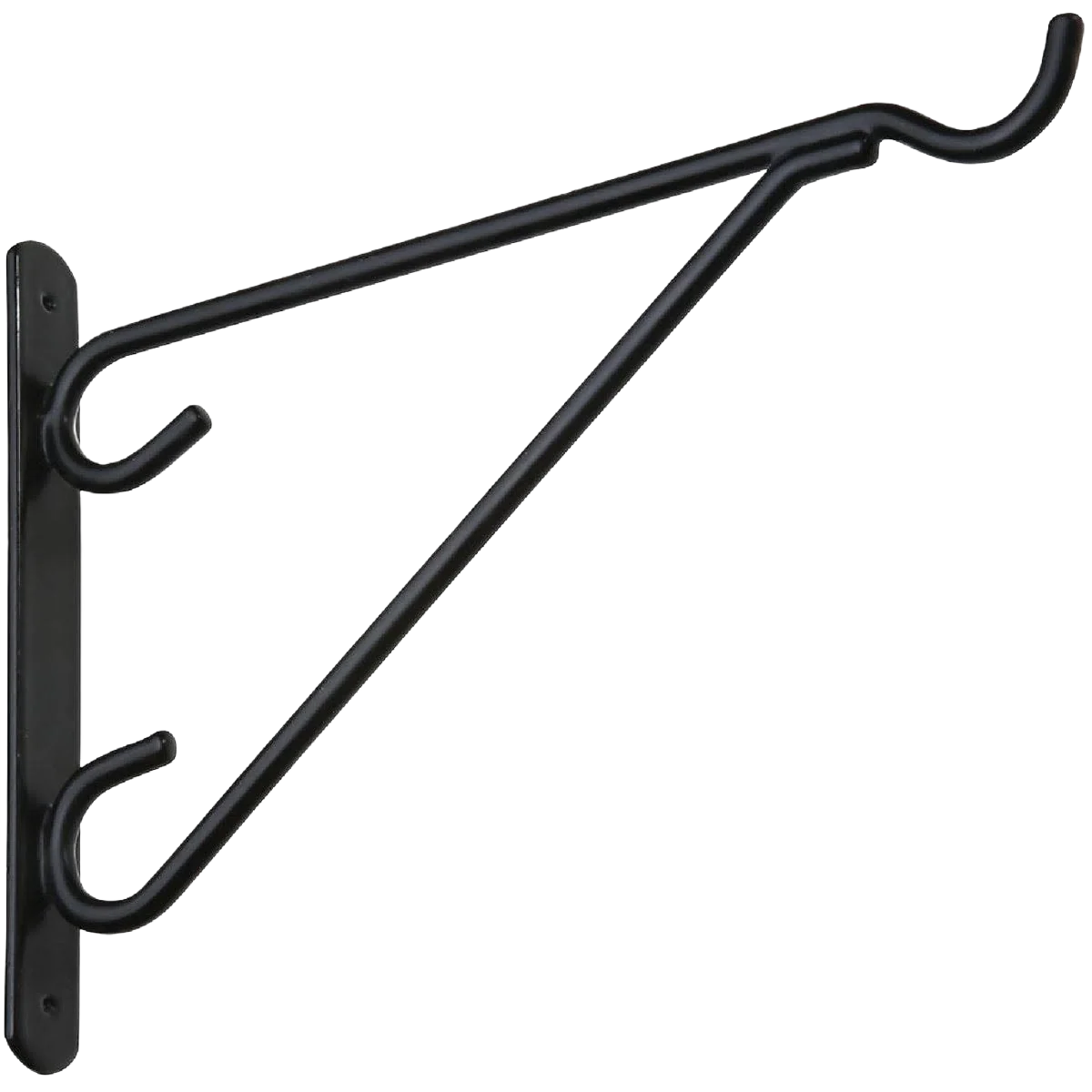 Trusted National Hardware 12 Black Vinyl-Coated Steel Plant Hanger Bracket Authentic