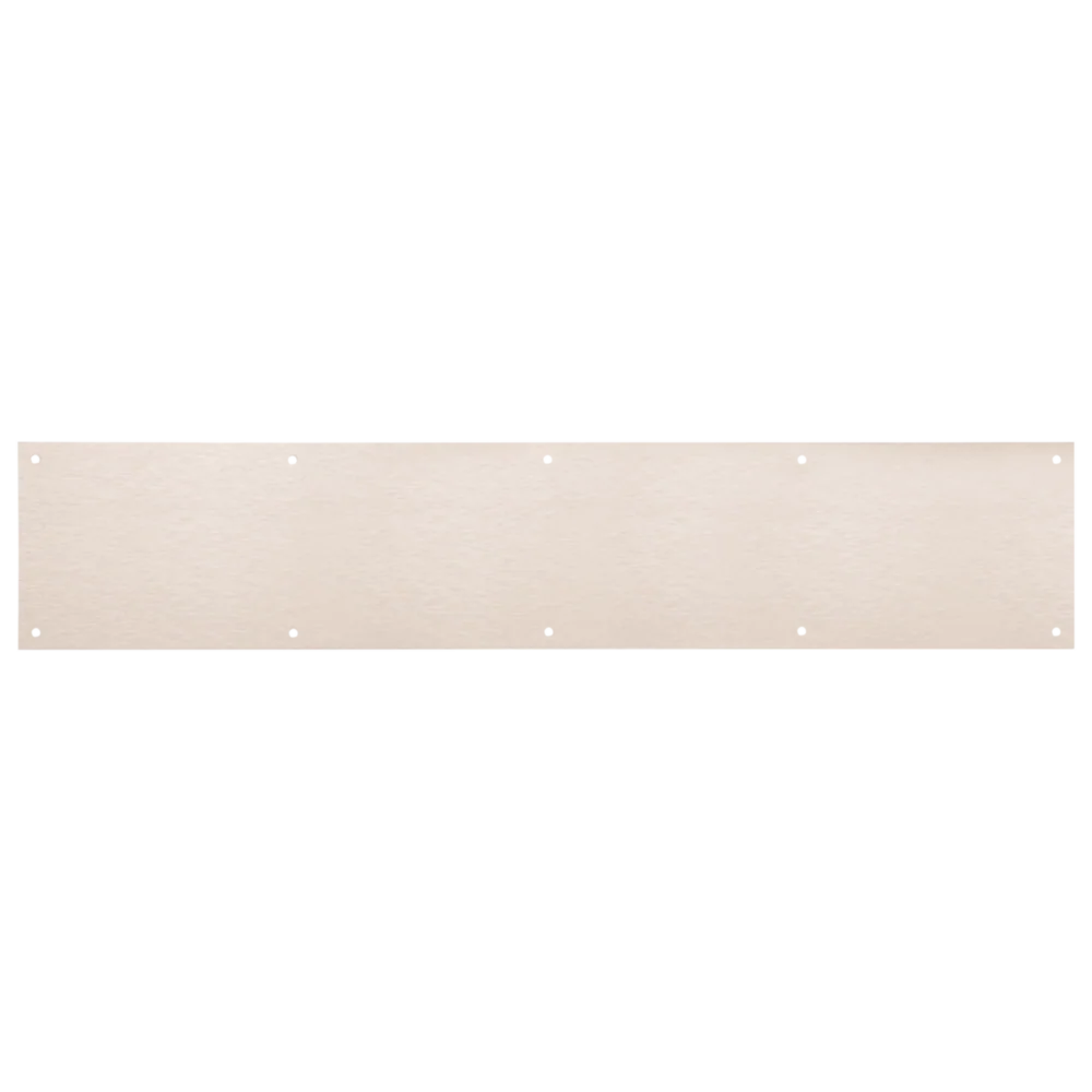 Premium Material National Hardware 6 x 30 Satin Nickel Aluminum Kickplate Pure