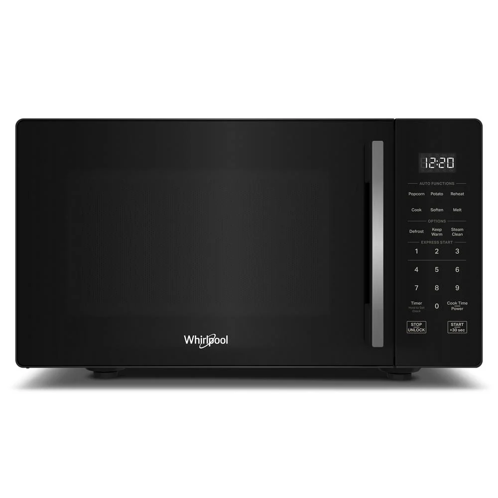 Breathable 0.9 cu. ft. Black Countertop Microwave With Steam Clean – 900 watt Powerful