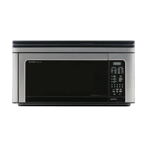 Quality 1.1 cu. ft. 850W Sharp Stainless Steel Convection Over-the-Range Microwave Oven Casual