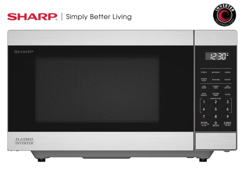 Artisan 1.1 CF Flatbed Microwave Oven Inverter Technology 1000W Prestigious