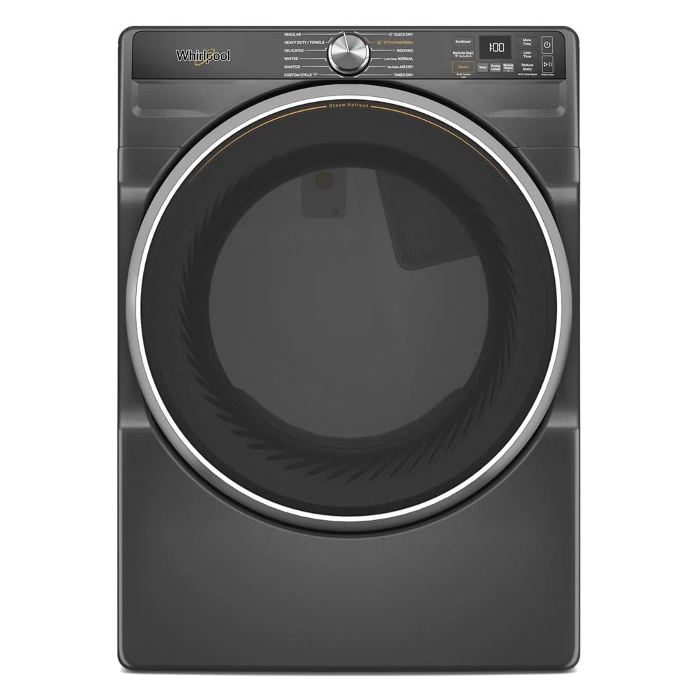 Breathable 7.4 cu. ft. Smart Front Load ENERGY STAR® Electric Dryer with Steam Capabilities High-Quality