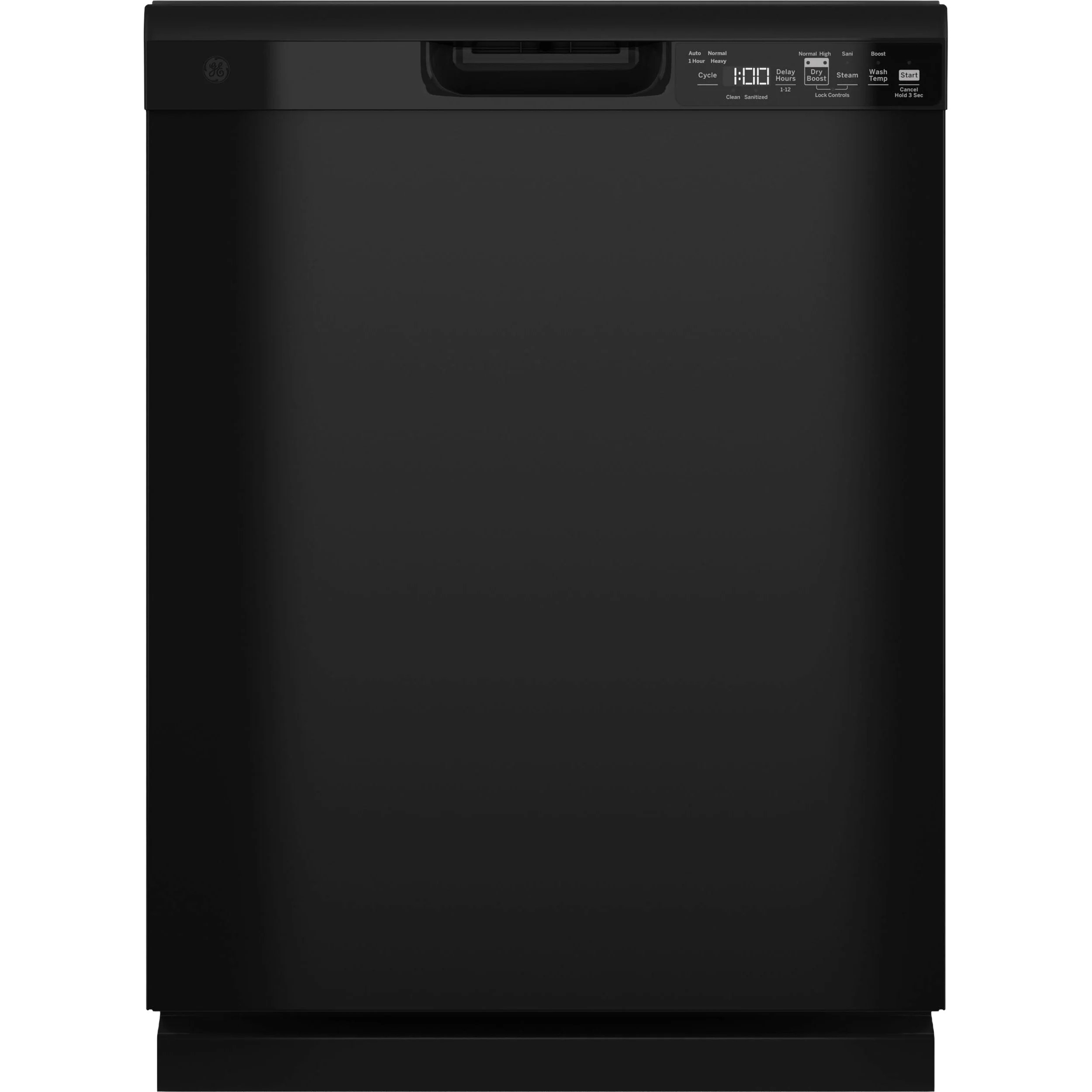 Official GE® ENERGY STAR® Front Control with Plastic Interior Dishwasher with Sanitize Cycle Dry Boost Dependable