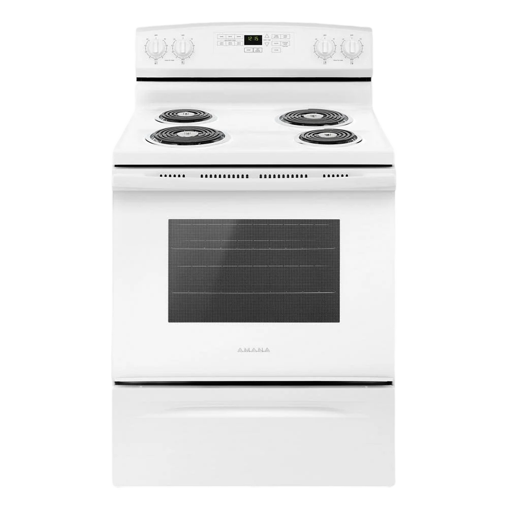 Professional 30-inch Amana® Electric Range with Self-Clean Option Soft