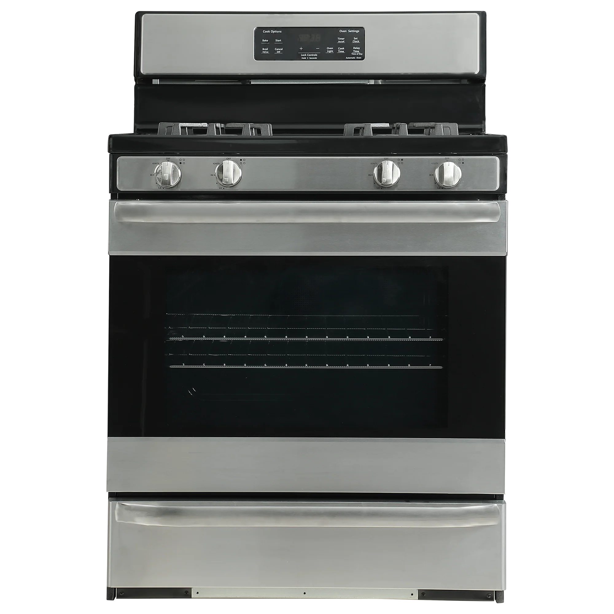 Convenient Element Electronics 5.2 cu. ft. 30 Gas Range EGR34MCCS Crafted
