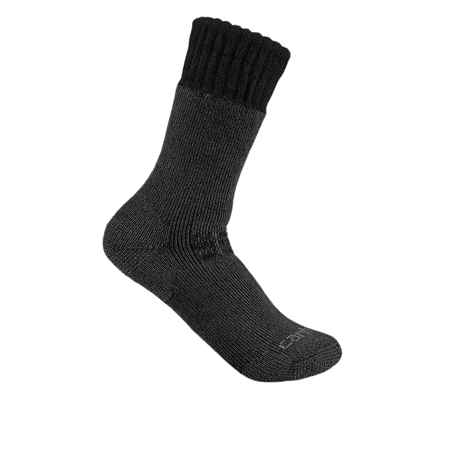 Natural Carhartt Men’s Heavyweight Synthetic-Wool Blend Boot Sock Smart